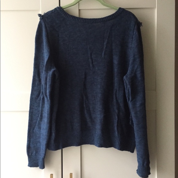 Cropped Anthropologie Moth Sweater - Picture 4 of 4